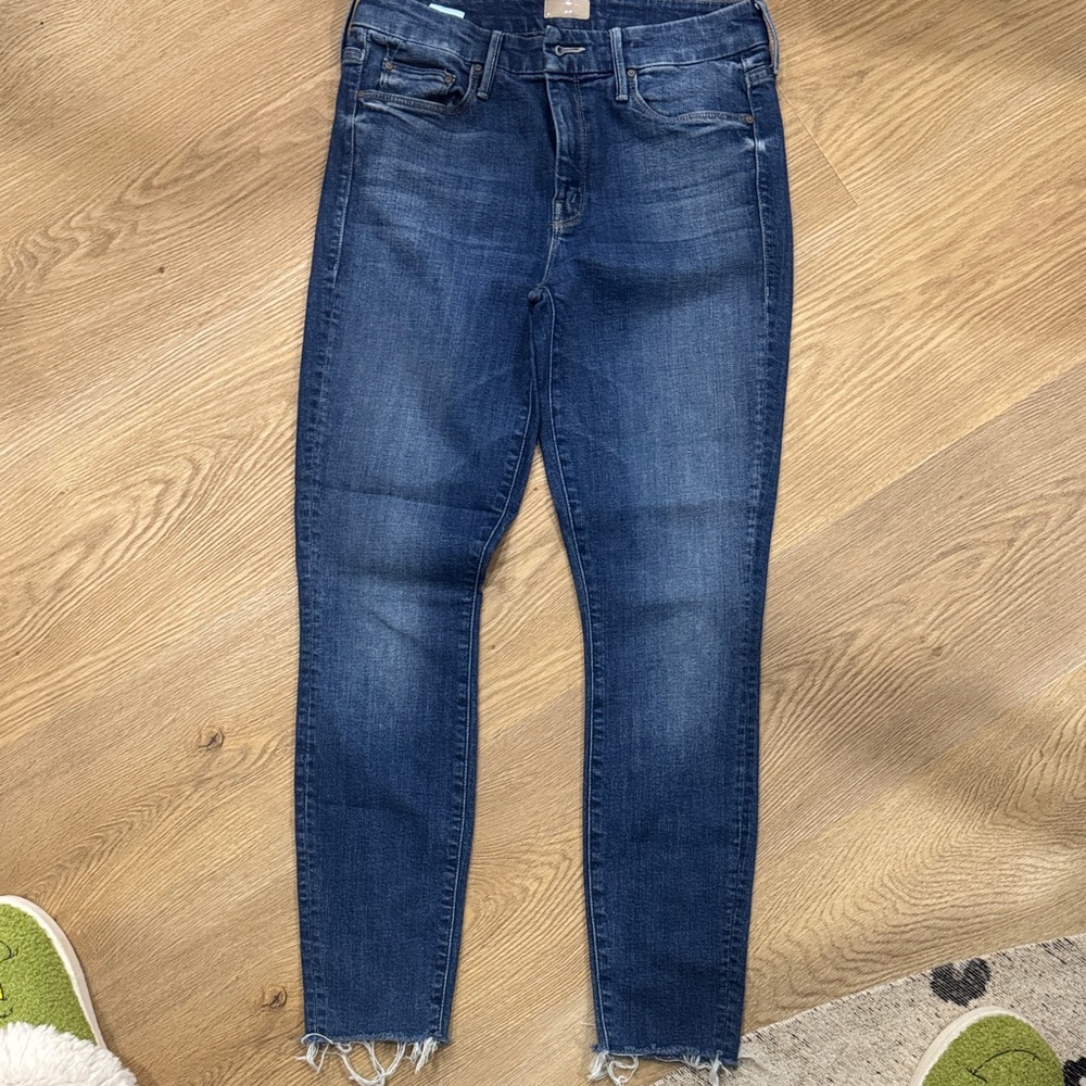 MOTHER the looker ankle fray 28